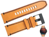 Diesel Mega Chief Chronograph Black Dial Brown Leather Strap Watch For Men - DZ4476 Buy Now By Diesel