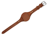 Fossil Boyfriend Chronograph White Dial Brown Leather Strap Watch for Women - ES3837 Buy Now By Fossil