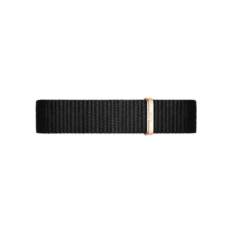 Daniel Wellington Classic Petite Cornwall Black Dial Black NATO Strap Watch For Women - DW00100215 Buy Now By Daniel Wellington