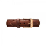 Daniel Wellington Petite St Mawes Black Dial Brown Leather Strap Watch For Women - DW00100169 Buy Now By Daniel Wellington