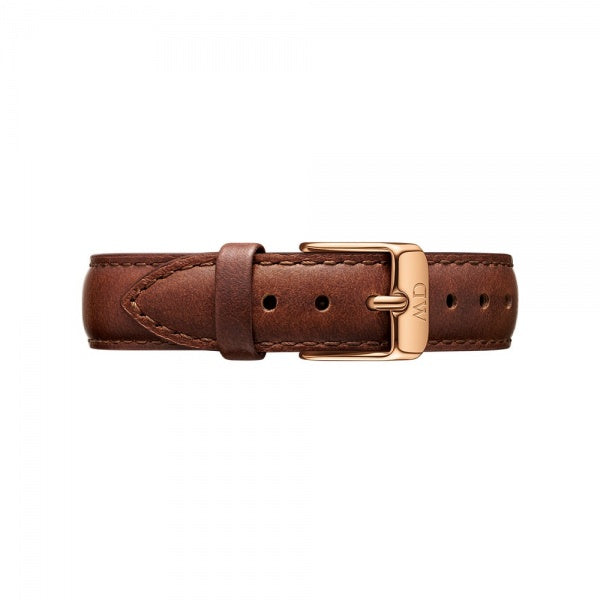 Daniel Wellington Petite St Mawes Black Dial Brown Leather Strap Watch For Women - DW00100169 Buy Now By Daniel Wellington