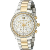 Michael Kors Brinkley Chronograph Silver Dial Two Tone Steel Strap Watch for Women - MK6188 Buy Now By Michael Kors