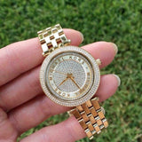 Michael Kors Darci Gold Dial Gold Steel Strap Watch for Women - MK3445 Buy Now By Michael Kors