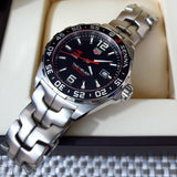 Tag Heuer Formula 1 Senna Limited Edition Black Dial Silver Steel Strap Watch for Men - WAZ1012.BA0883