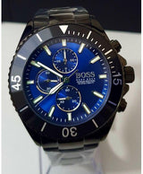 Hugo Boss Ocean Edition Navy Blue Dial Black Steel Strap Watch for Men - 1513743 Buy Now By Hugo Boss