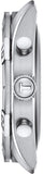 Tissot T Classic PR 100 Sport Chronograph Black Dial Silver Steel Strap Watch for Men - T101.617.11.051.00