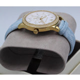 Michael Kors Tibby Multifunction White Dial Blue Leather Strap Watch For Women - MK2965 Buy Now By Michael Kors