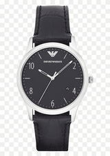 Emporio Armani Classic Quartz Black Dial Black Leather Strap Watch For Men - AR1865 Buy Now By Emporio Armani