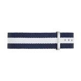 Daniel Wellington Classy Glasgow White Dial Two Tone Nylon Strap Watch For Women - DW00100082 Buy Now By Daniel Wellington
