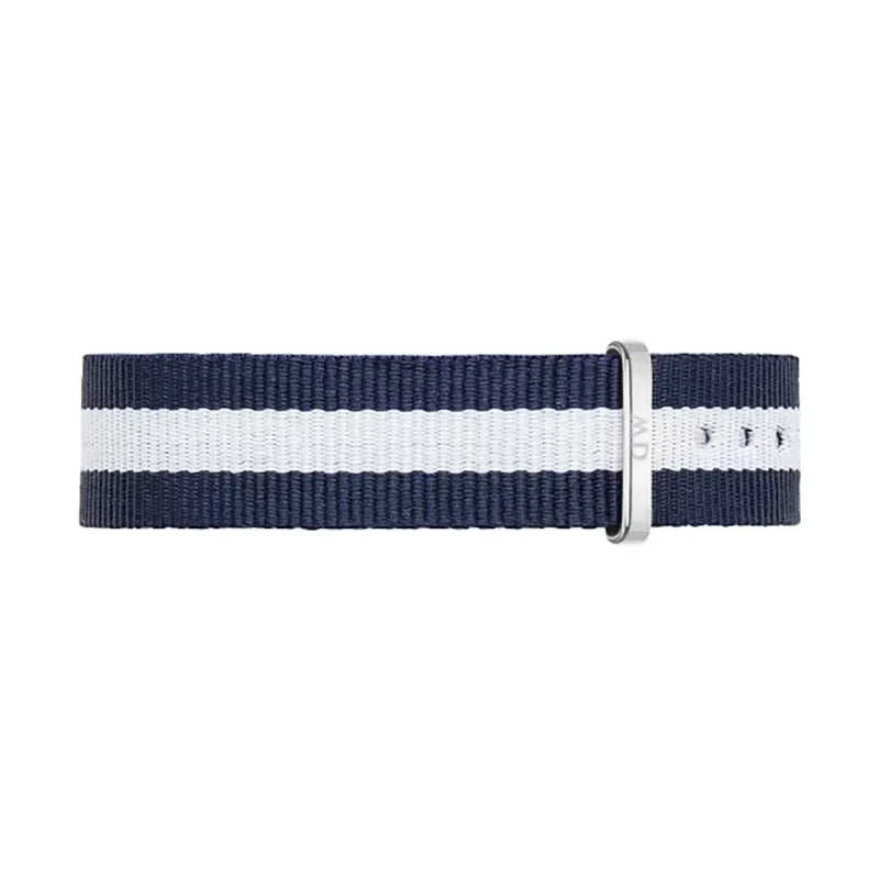 Daniel Wellington Classy Glasgow White Dial Two Tone Nylon Strap Watch For Women - DW00100082 Buy Now By Daniel Wellington