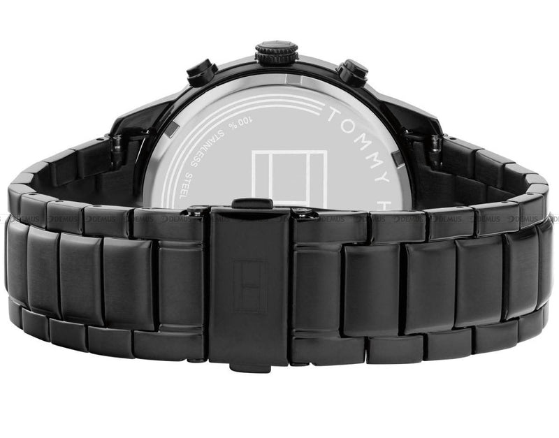 Tommy Hilfiger Jimmy Chronograph Grey Dial Grey Steel Strap Watch For Men - 1791951 Buy Now By Tommy Hilfiger