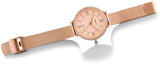 Fossil Jacqueline Quartz Rose Gold Dial Rose Gold Mesh Strap Watch for Women - ES4628 Buy Now By Fossil