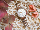 Hugo Boss Flawless Quartz White Dial Gold Steel Strap Watch for Women -1502531 Buy Now By Hugo Boss