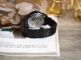 Versace Palazzo Empire Quartz Black Dial Black Steel Strap Watch For Men - VEDB00518 Buy Now By Versace