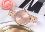Michael Kors Charley Three-Hand Analog Rose Gold Dial Rose Gold Steel Strap Watch for Women - MK4400 Buy Now By Michael Kors