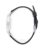 Shop Emporio Armani Kappa Analog Quartz Black Dial Black Leather Strap Watch For Men - AR11013 in USA