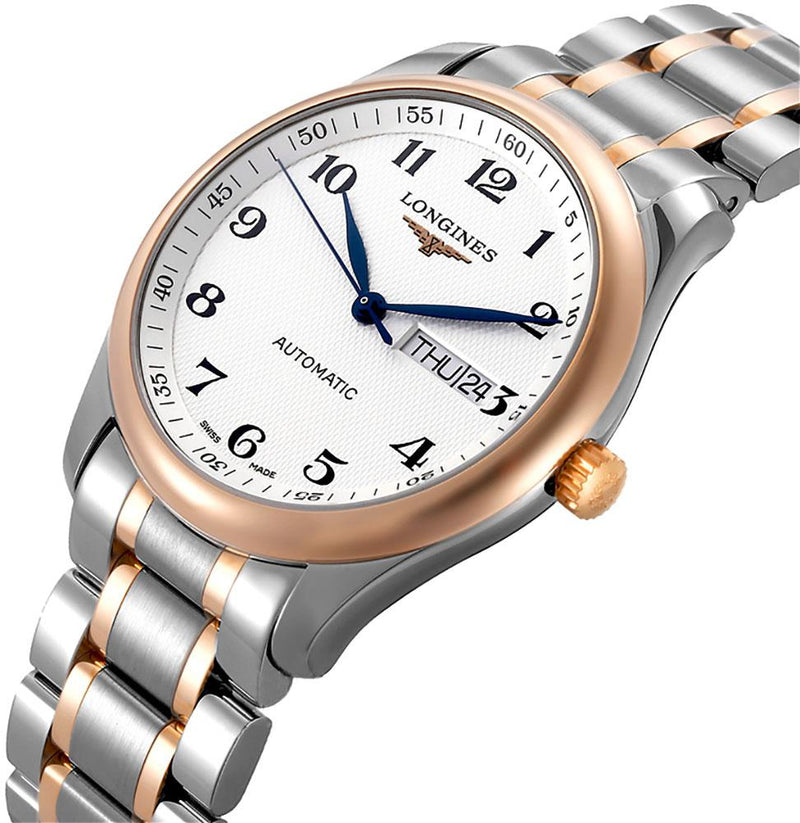 Longines Master Collection Automatic 38.5mm Silver Dial Two Tone Steel Strap Watch for Men - L2.755.5.79.7 Buy Now By Longines