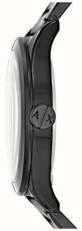 Armani Exchange Nico Analog Black Dial Black Steel Strap Watch For Men - AX7102 Buy Now By Armani Exchange