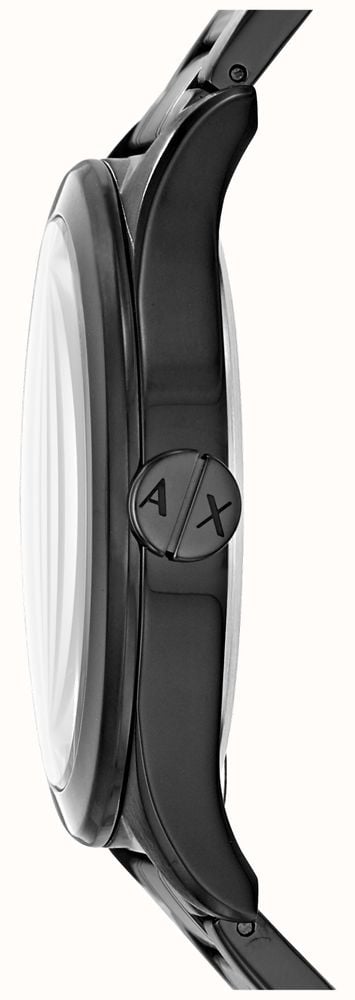 Armani Exchange Nico Analog Black Dial Black Steel Strap Watch For Men - AX7102 Buy Now By Armani Exchange