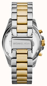 Michael Kors Bradshaw Blue Dial Two Tone Steel Strap Watch for Women - MK5976 Buy Now By Michael Kors