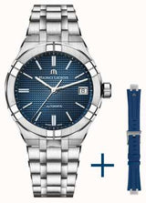 Maurice Lacroix Aikon Automatic Blue Dial Silver Steel Strap Watch for Women - AI1807-SS002-430-1 Buy Now By Maurice Lacroix