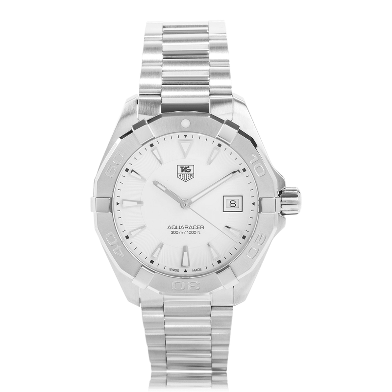Tag Heuer Aquaracer White Dial Watch for Men - WAY1111.BA0928 Buy Now By Tag Heuer