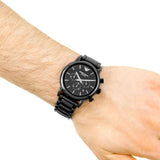 Emporio Armani Luigi Chronograph Black Dial Black Stainless Steel Watch For Men - AR1507 Buy Now By Emporio Armani