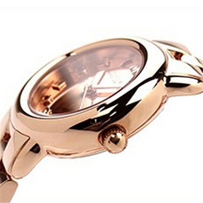 Marc Jacobs Marci Rose Gold Dial Rose Gold Steel Strap Watch for Women - MBM3175 Buy Now By Marc Jacobs