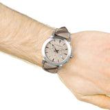 Burberry The City Smoked Brown Dial Brown Leather Strap Watch for Men - BU9361 Buy Now By Burberry