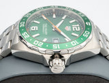 Tag Heuer Formula 1 Limited Edition Green Dial Silver Steel Strap Watch for Men - WAZ1017.BA0842
