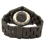 Marc Jacobs Henry Transparent Black Dial Black Steel Strap Watch for Women - MBM3255 Buy Now By Marc Jacobs