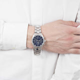 Maserati Competizione Blue Dial Silver Steel Strap Watch For Men - R8853100011 Buy Now By Maserati