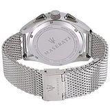 Maserati Traguardo Chronograph Black Dial Silver Mesh Bracelet Watch For Men - R8873612008 Buy Now By Maserati