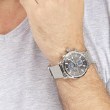 Maserati Epoca 42mm Black Dial Steel Silver Mesh Bracelet Watch For Men - R8873618003 Buy Now By Maserati