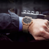 Maserati Epoca Black Dial Gold Mesh Bracelet Watch For Men - R8873618005 Buy Now By Maserati