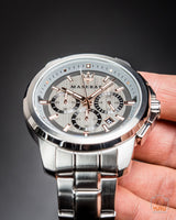 Maserati Successo Chronograph Silver Dial Silver Steel Strap Watch For Men - R8873621004 Buy Now By Maserati
