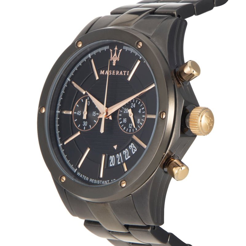 Maserati Circuito Black Dial Black Steel Strap Watch For Men - R8873627001 Buy Now By Maserati