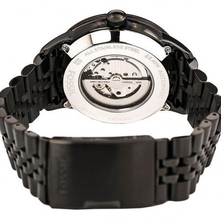 Fossil Townsman Multi Function Mechanical Black Dial Black Steel Strap Watch for Men - ME3062 Buy Now By Fossil