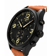 Tissot T Sport Chrono XL Black Dial Brown Leather Strap Watch For Men - T116.617.36.057.00 Buy Now By Tissot