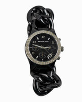 Michael Kors Ceramic Black Dial Black Steel Strap Watch for Women - MK5388 Buy Now By Michael Kors