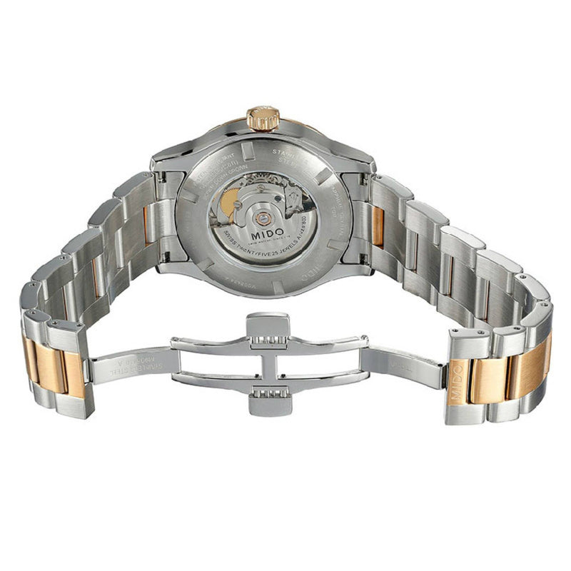Mido Multifort Automatic Silver Dial Two Tone Steel Strap Watch For Men - M005.430.22.031.80 Buy Now By Mido