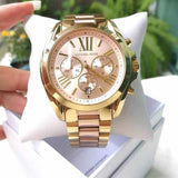 Michael Kors Bradshaw Gold Dial Two Tone Steel Strap Watch for Women - MK6359 Buy Now By Michael Kors