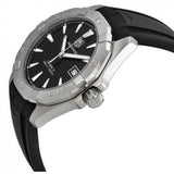 Tag Heuer Aquaracer Automatic Caliber 5 Black Dial Black Rubber Strap Watch for Men - WAY2110.FT8021 Buy Now By Tag Heuer