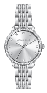 Michael Kors Melissa Quartz Silver Dial Silver Steel Strap Watch for Women - MK4367 Buy Now By Michael Kors