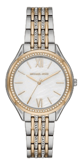 Michael Kors Mindy Three Hand White Dial Two Tone Steel Strap Watch For Women - MK7084 Buy Now By Michael Kors