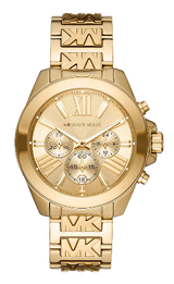Michael Kors Wren Chronograph Gold Dial Gold Steel Strap Watch for Women - MK6952 Buy Now By Michael Kors