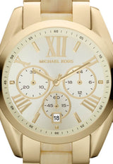 Michael Kors Bradshaw Gold Dial Gold Steel Strap Watch for Women - MK5722 Buy Now By Michael Kors