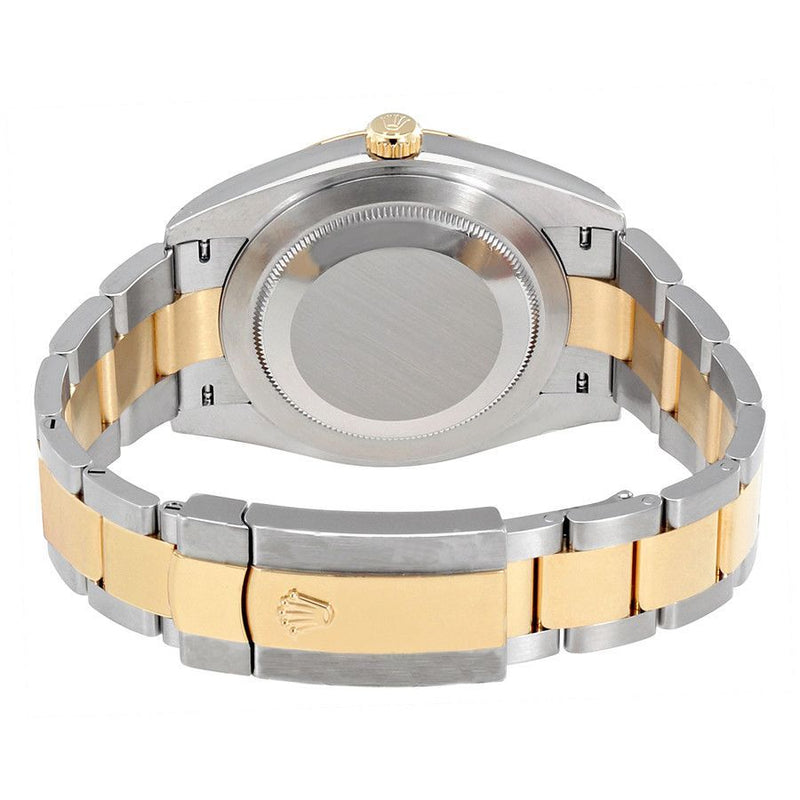 Shop Rolex Datejust 41 Black Dial Two Tone Oystersteel White Gold Strap Watch for Men - M126333-0013 in USA