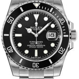 Shop Rolex Submariner Date Oyster 41 Black Dial Silver Oystersteel Strap Watch for Men - M126610LN-0001 in USA