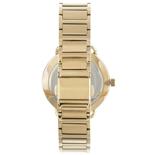 Michael Kors Portia Black Dial Gold Steel Strap Watch for Women - MK3788 Buy Now By Michael Kors